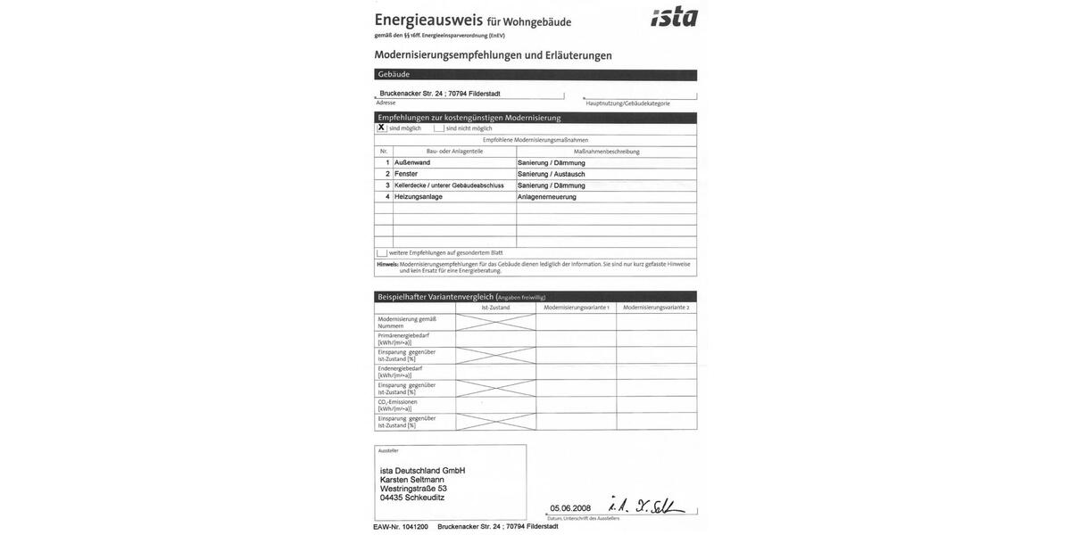 Hochparterre Filderstadt - 3 Zimmer, 71 m&sup2;, 290.000&euro; | Angebot:27225284
