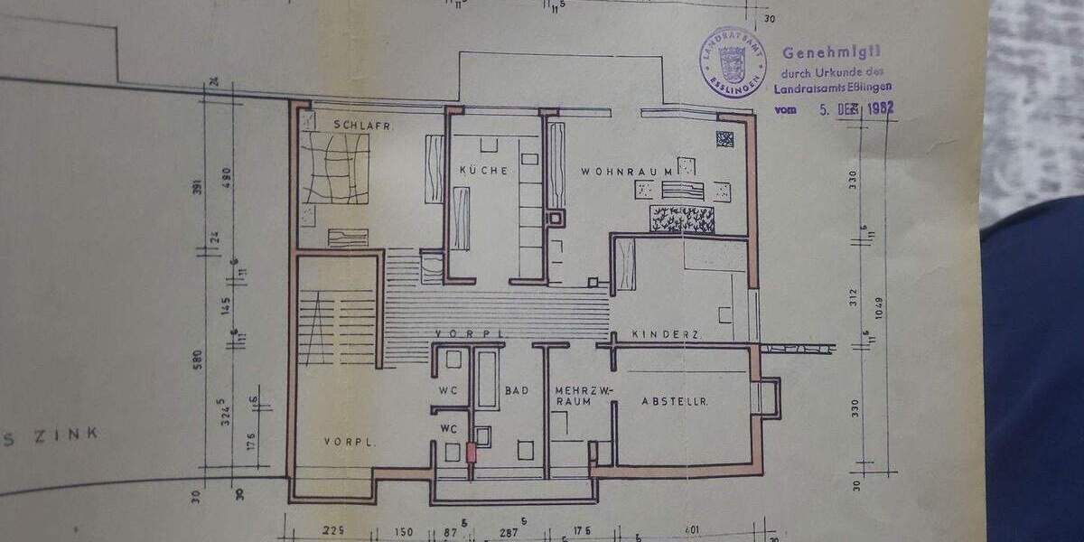 Etagenwohnung Wernau (Neckar) - 4 Zimmer, 103 m&sup2;, 380.000&euro; | Angebot:25804045